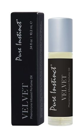 Pure Instinct Pheromone Perfume Oil Roll On Velvet - 10.2 ml