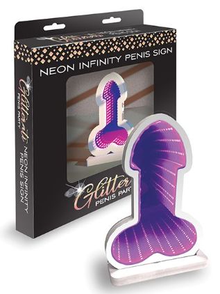 Glitterati Infinity Penis LED Light