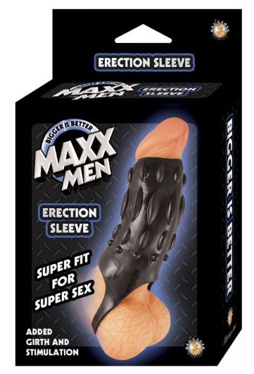 Maxx Men Erection Sleeve - Black