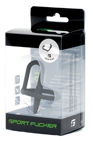Sport Fucker Cock Plug - Black