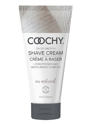 COOCHY Shave Cream - .5 oz Au Natural