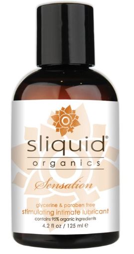 Sliquid Organics Sensation Lubricant - 4.2 oz
