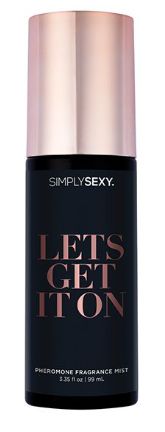 Simply Sexy Pheromone Body Mist - 3.35 oz Let's Get It On