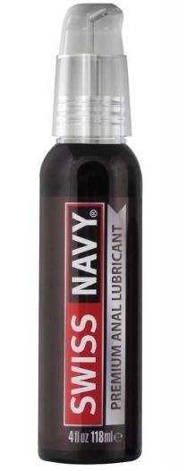 Swiss Navy Premium Anal Lube, Size: 4oz, Variation1: Silicone