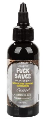 Fuck Sauce Flavored Water-Based Personal Lubricant, Flavor: Coconut