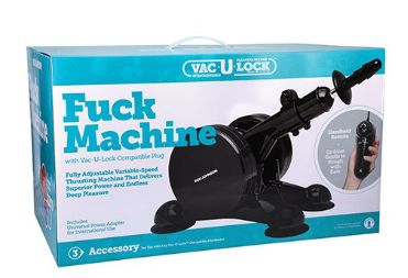 Vac-U-Lock Fuck Machine - Black