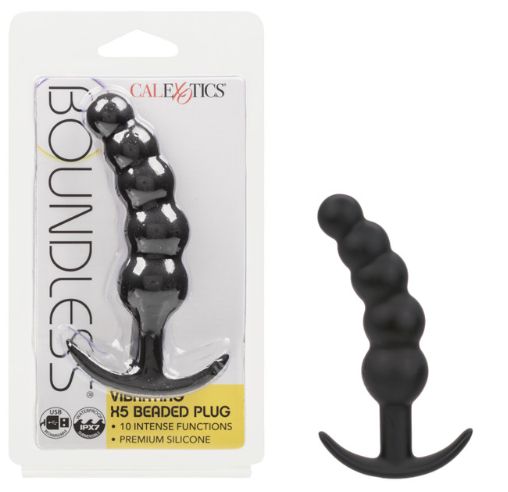 Boundless® Vibrating X5 Beaded Plug