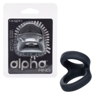 Alpha™ Liquid Silicone Snug Tugger - Black, Color: Black