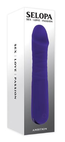 Selopa Ambition Thrusting Vibrator - Purple