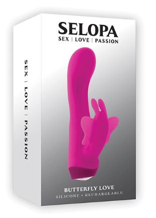 Selopa Butterfly Love Vibrator - Pink