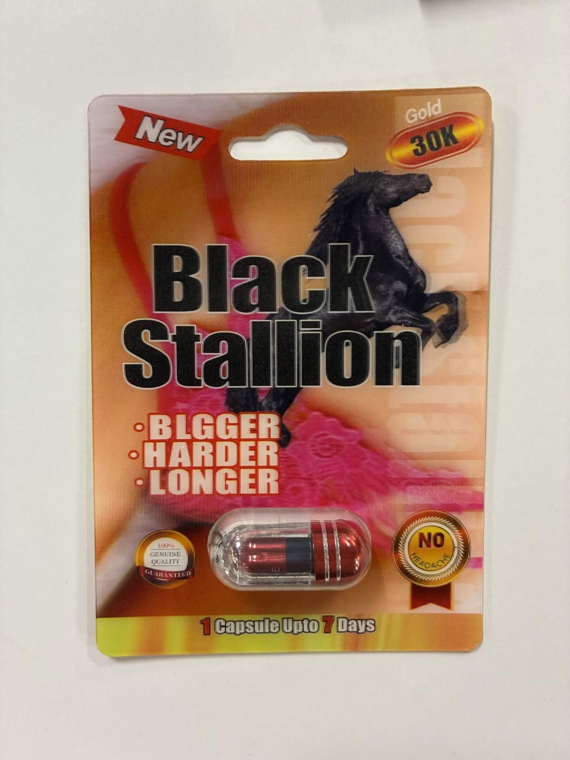 Black Stallion, Variation1: Enhancement Pills