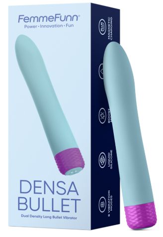 Femme Funn Densa Flexible Bullet, Color: Light Blue