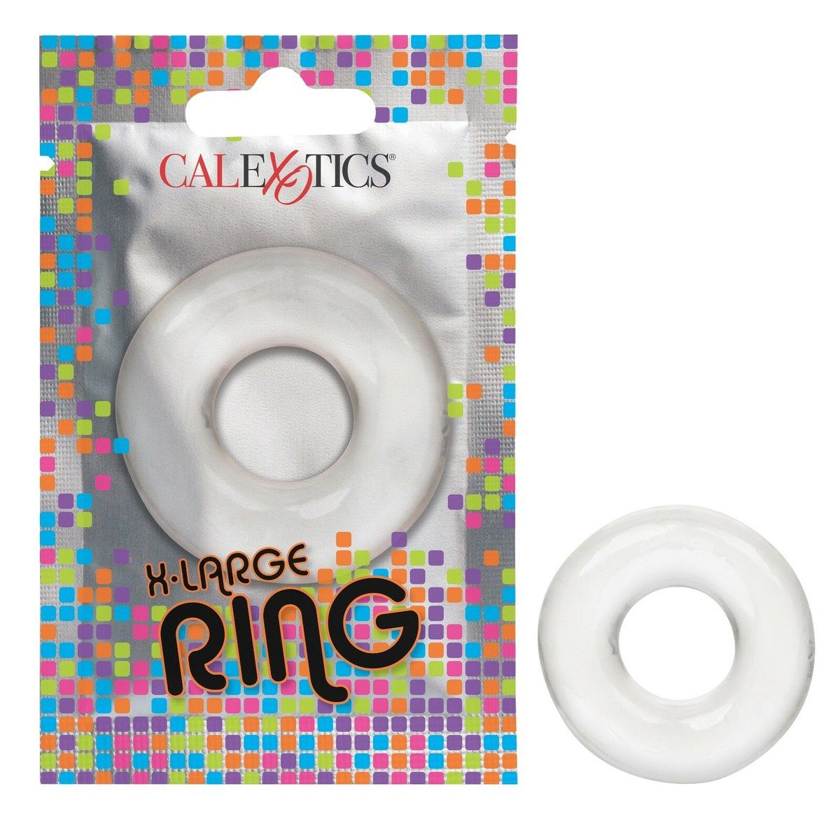 Foil Pack X-Large Ring, Color: Clear