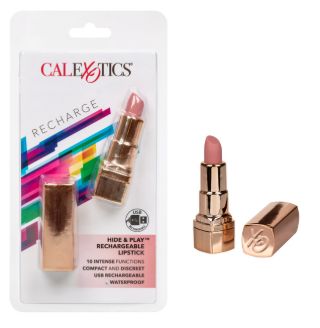 Hide &amp; Play™ Rechargeable Lipstick, Color: Nude