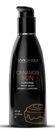 Wicked Sensual Care Waterbased Lubricant - Assorted Flavors, Flavor: Cinnamon Bun, Size: 2oz