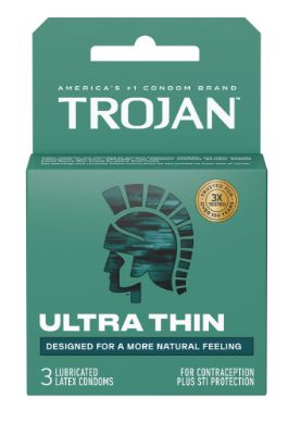 Trojan Sensitivity Ultra Thin Lubricated Condoms - 3 Pack, Size: 3 Pack
