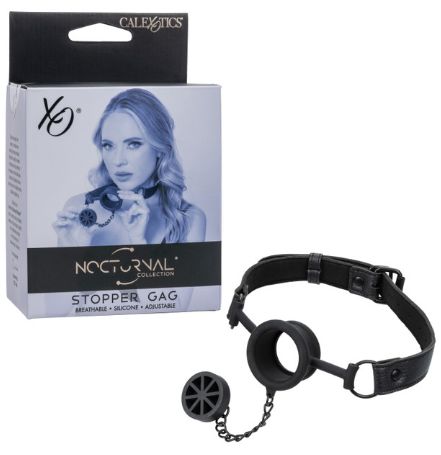 Nocturnal® Collection Stopper Gag, Color: Black
