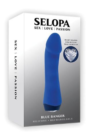 Selopa Blue Banger Petite Vibrator - Blue