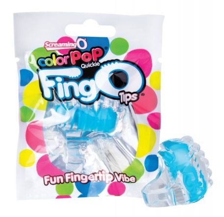 Screaming O Color Pop FingO Tip, Color: Blue