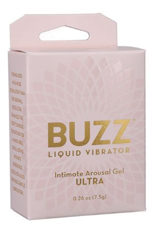 Buzz Ultra Liquid Vibrator Intimate Arousal Gel - .26 oz