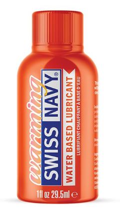 Swiss Navy Warming Water Based Lube, Size: 1oz
