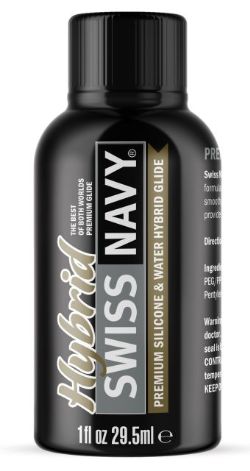 Swiss Navy Premium Hybrid Lubricant, Size: 1 oz