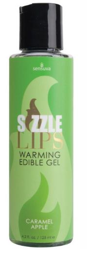 Sizzle Lips Warming Gel Bottle Caramel Apple, Size: 4.2oz
