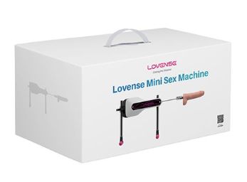 Lovense Mini Sex Machine - White, Color: White