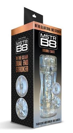 MSTR B8 Double Date In the Clear Dual End Stroker