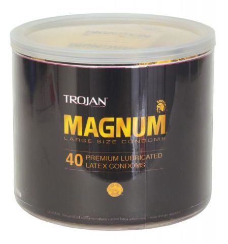 Trojan Magnum Condoms, Size: SINGLES