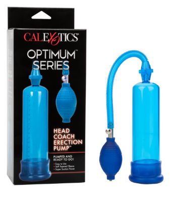 Optimum Series® Head Coach Erection Pump™, Color: Blue, Variation1: Pump-Erection Enhancer