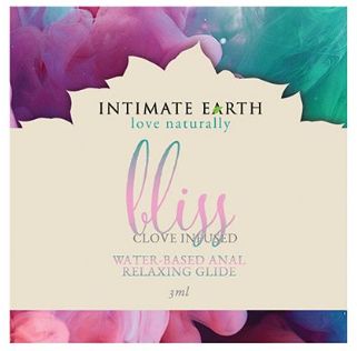 Intimate Earth Bliss Anal Relaxing Waterbased Glide, Size: .1oz/3ml