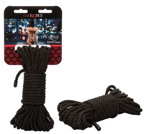 Scandal® BDSM Rope 32.75'/10m, Color: Black