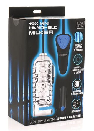 The Milker Mini Handheld Milker - Black