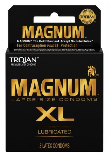 Trojan Magnum XL, Size: 3 Pack