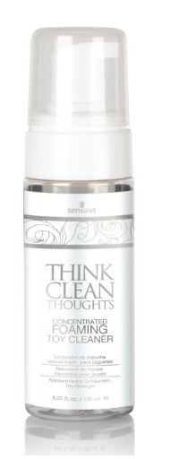 Sensuva Think Clean Thoughts Foaming Toy Cleaner - 5.07 oz