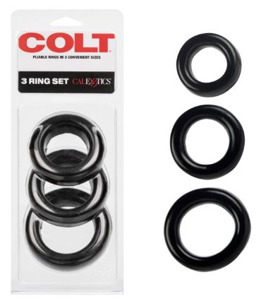 COLT® 3 Ring Set -, Color: Black