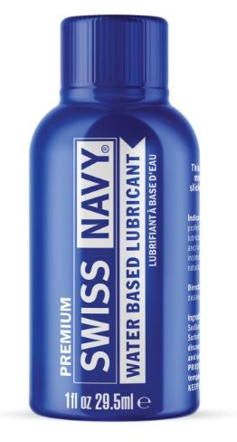 Swiss Navy Water Based, Size: 1oz