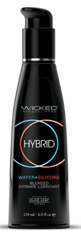 Wicked Sensual Care Hybrid Lubricant, Size: 4oz