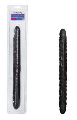 Veined Super Slim Dong - Black