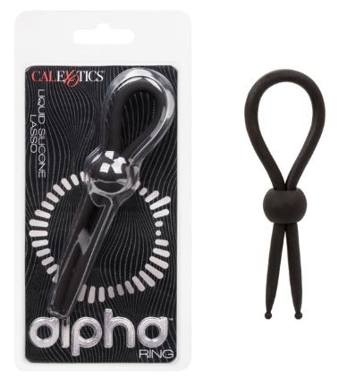 Alpha™ Liquid Silicone Lasso - Black