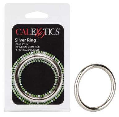 Silver Ring -, Size: Large