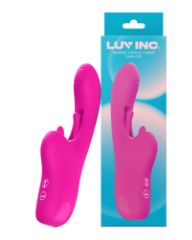 TR46: Tapping Tongue Rabbit Vibrator, Color: Pink