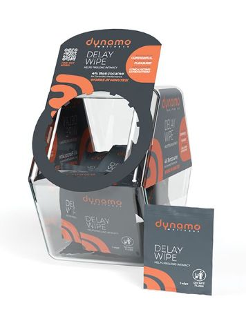 Dynamo Wellness Delay Wipe 4%