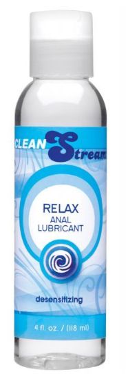 CleanStream Relax Desensitizing Anal Lube, Size: 4oz