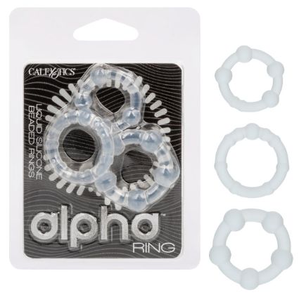 Alpha™ Liquid Silicone Beaded Rings