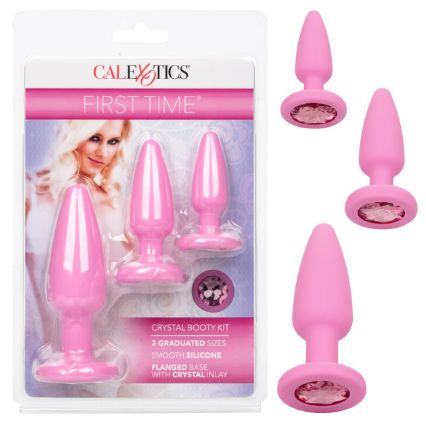 First Time® Crystal Booty Kit - Pink, Color: Pink