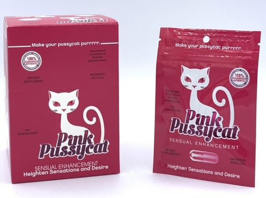 Pink Pussycat 6ct Pill Pack