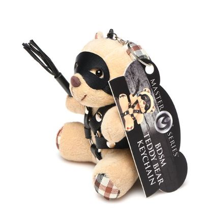 Master Series BDSM Teddy Bear Keychain