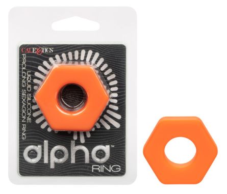 Alpha™ Liquid Silicone Prolong Sexagon Ring